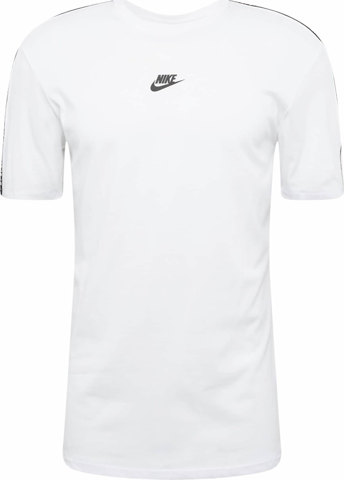 Nike Sportswear Tričko 'REPEAT' černá / bílá