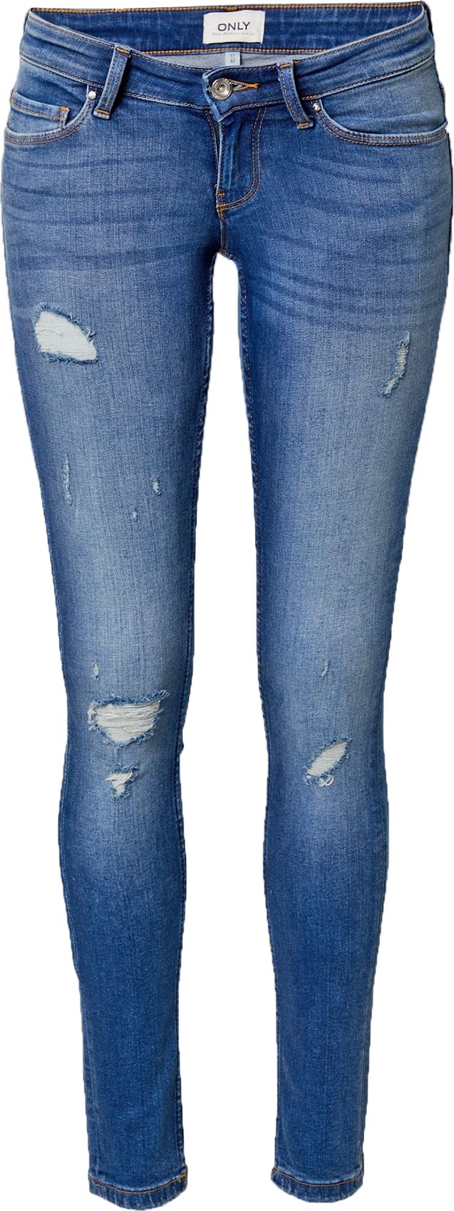 ONLY Džíny 'CORAL' modrá džínovina