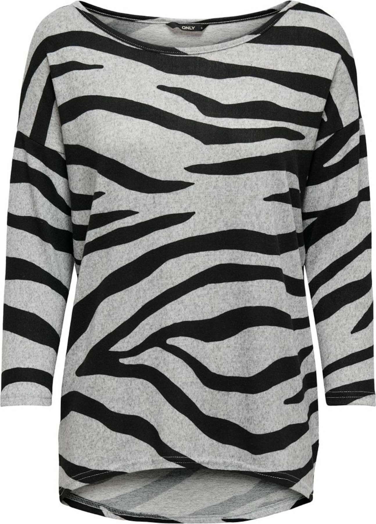 ONLY Tričko 'ELCOS' světle šedá