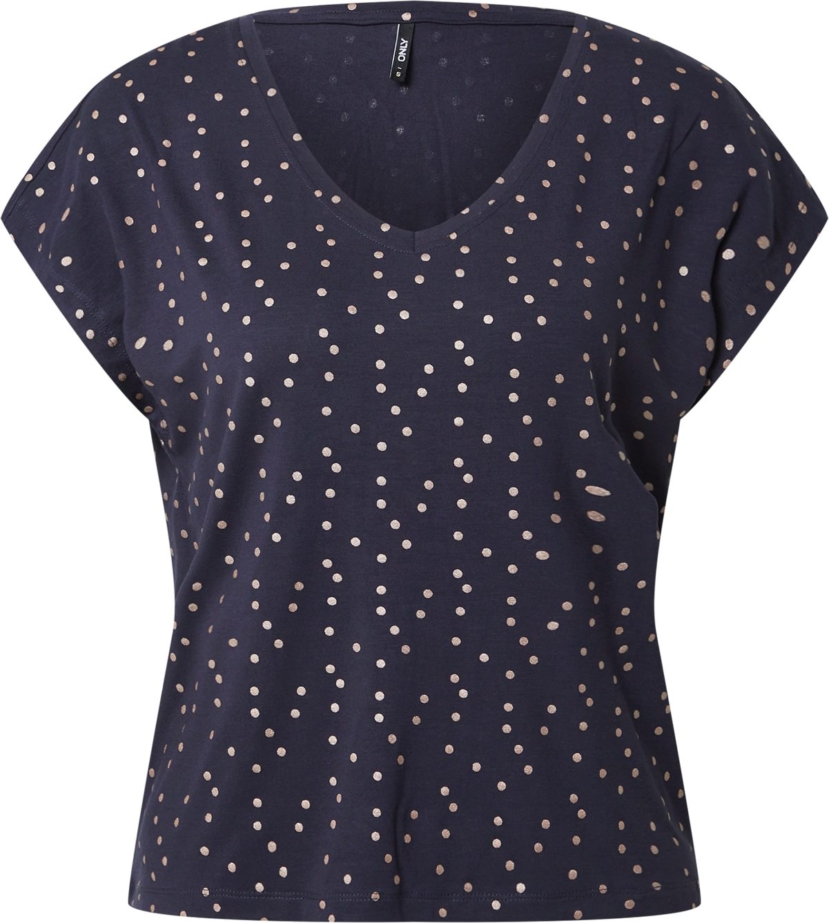 ONLY Tričko 'MANYA' noční modrá / krémová