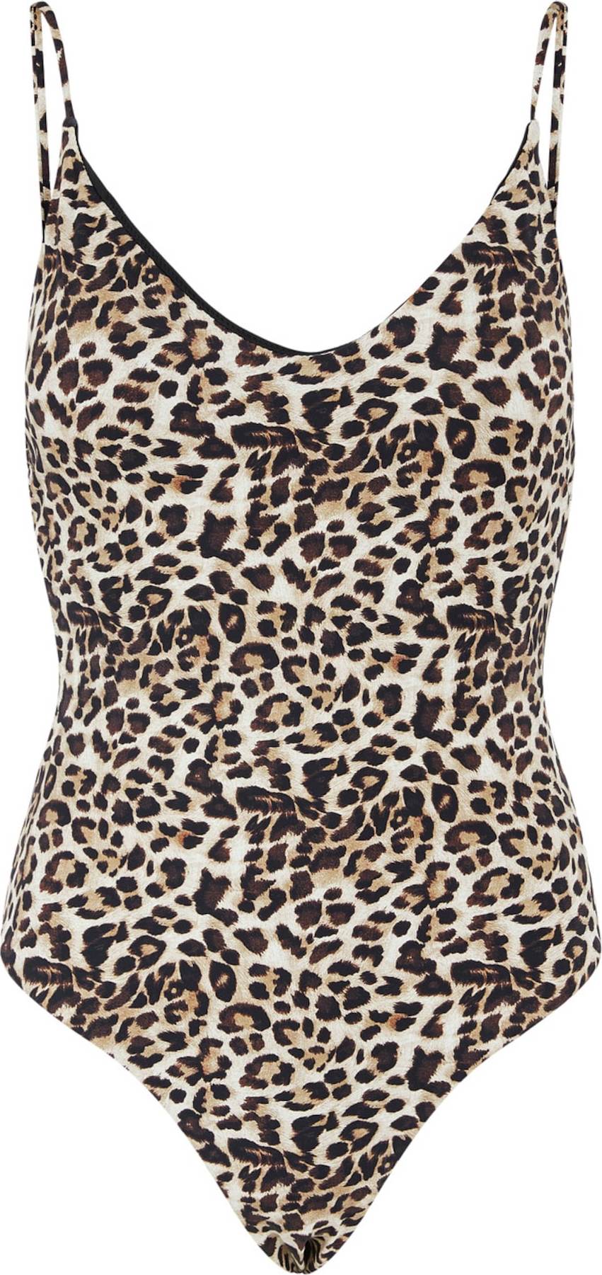 PIECES Plavky 'Gaomi' černá / béžová / hnědá