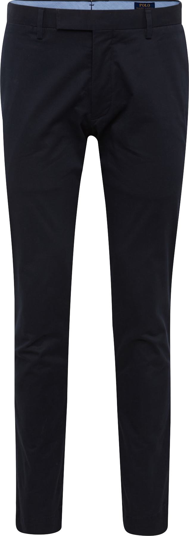 Polo Ralph Lauren Chino kalhoty 'SLFHDNP-FLAT-PANT' noční modrá