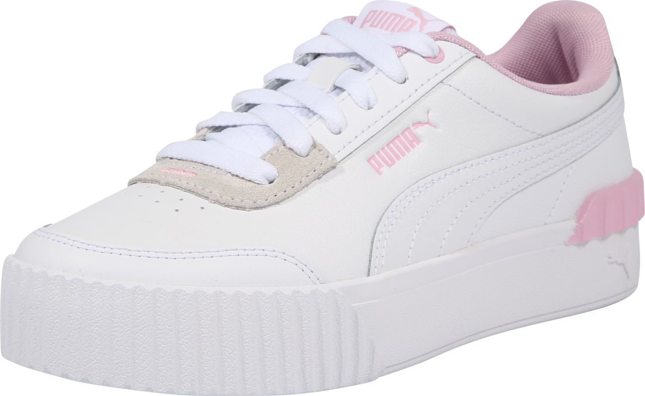 PUMA Tenisky 'Carina' pink / bílá / šedá