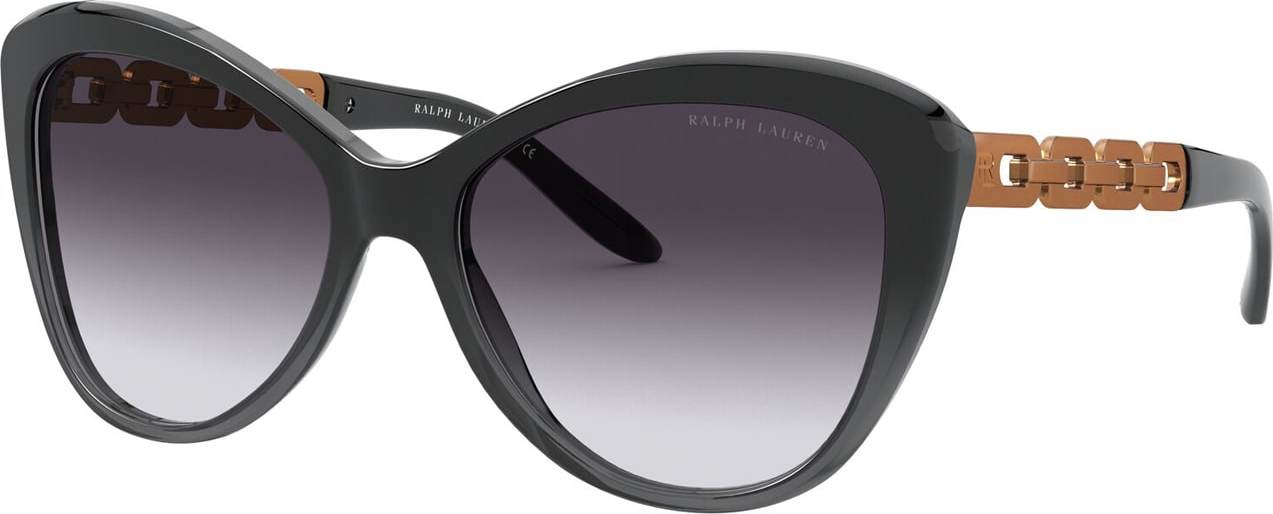 Ralph Lauren Sluneční brýle 'RL8184 58358G' šedá / černá