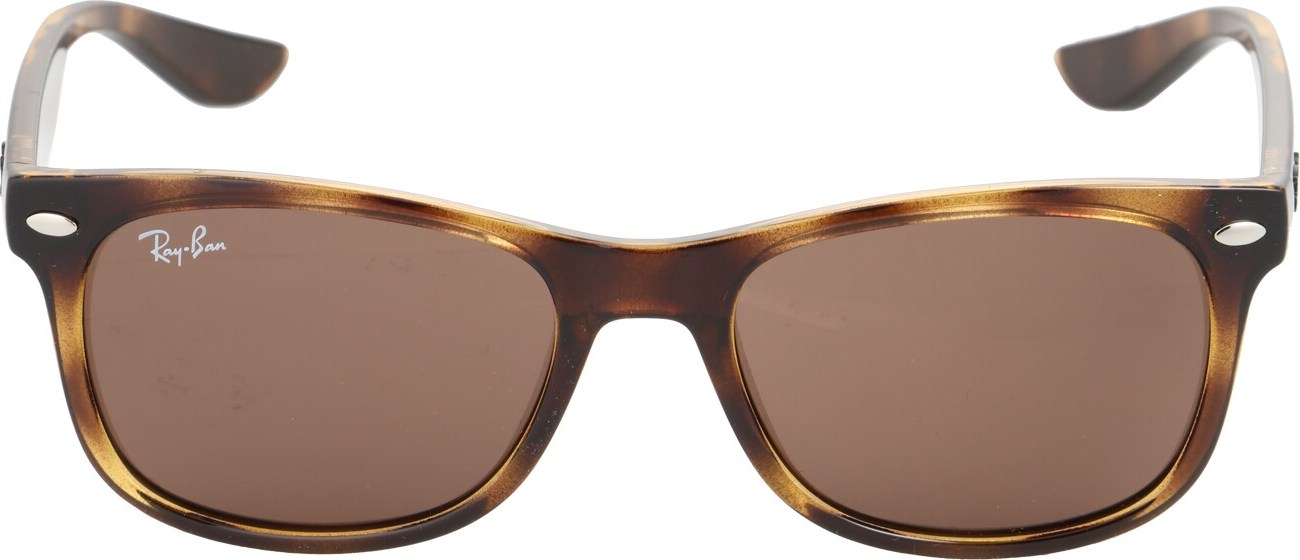 Ray-Ban Sonnenbrille 'JUNIOR NEW WAYFARER' hnědá