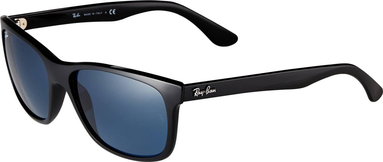 Ray-Ban Sluneční brýle 'RB4181' černá / modrá