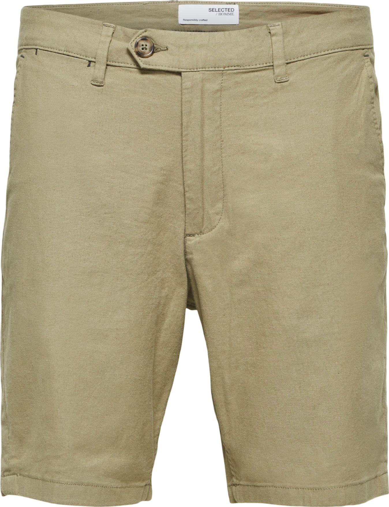 SELECTED HOMME Chino kalhoty 'Miles' pastelově zelená