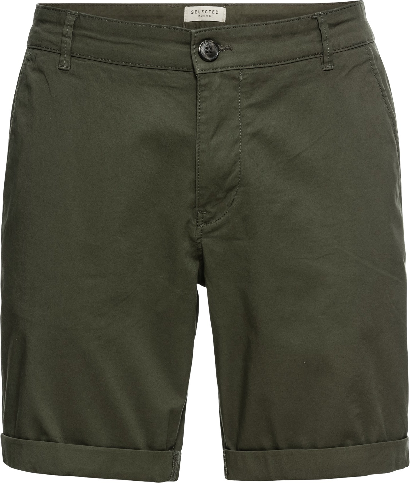 SELECTED HOMME Kalhoty tmavě zelená