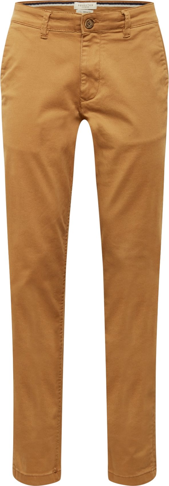 SELECTED HOMME Chino kalhoty velbloudí