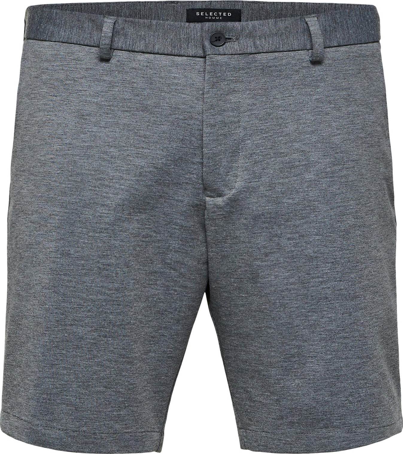 SELECTED HOMME Chino kalhoty 'Aiden' šedý melír