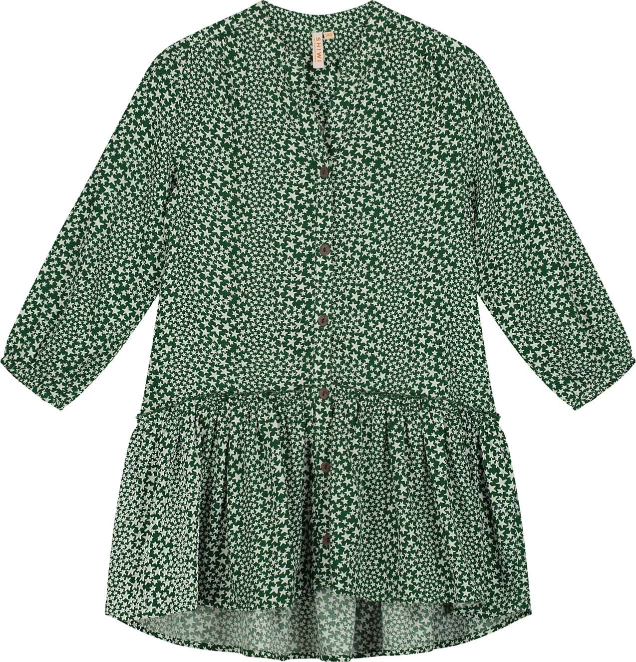 Shiwi Kleid zelená / bílá