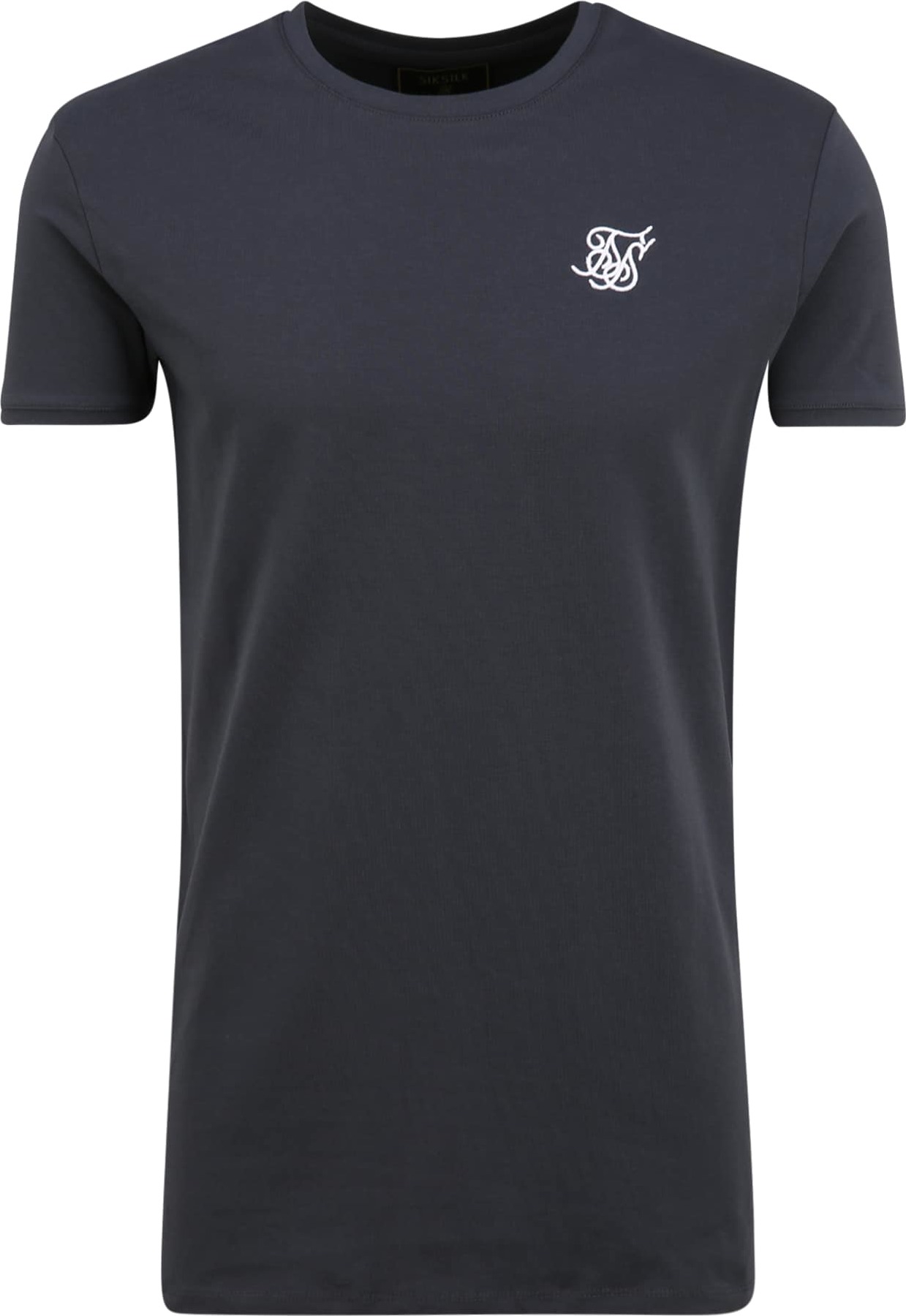SikSilk Tričko bílá / kobaltová modř