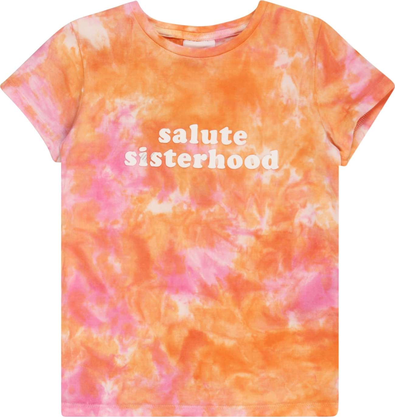 The New T-Shirt oranžová / pink / bílá