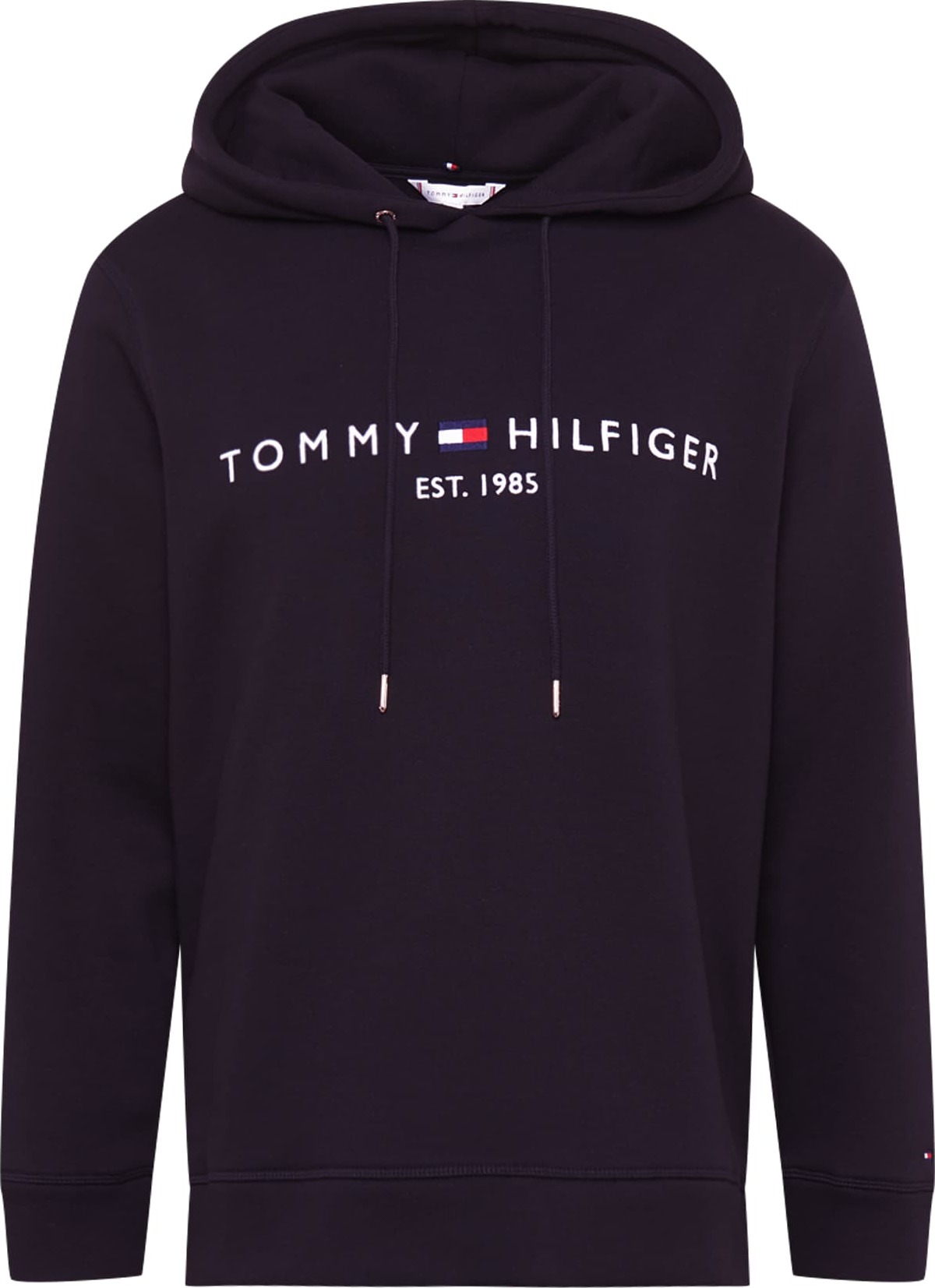 Tommy Hilfiger Curve Mikina 'TH ESS HILFIGER HOODIE LS CURVE' černá