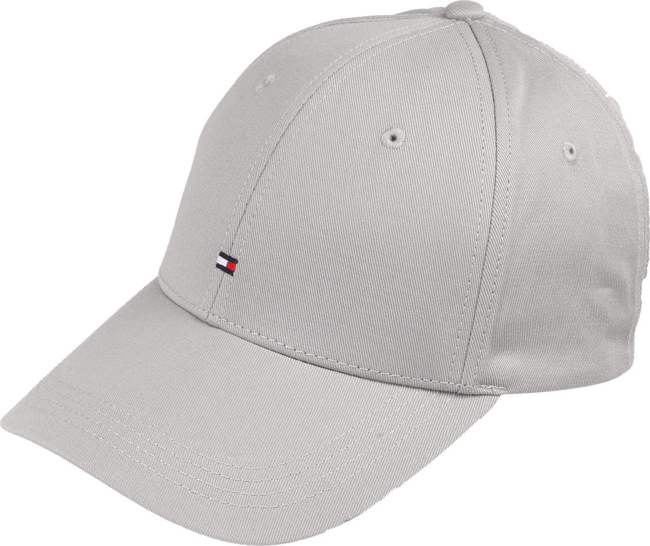 TOMMY HILFIGER Kšiltovka 'Classic' šedá / bílá / námořnická modř / červená