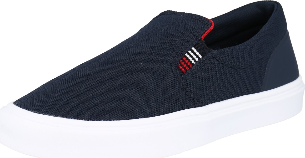 TOMMY HILFIGER Slip on boty tmavě modrá / bílá / červená