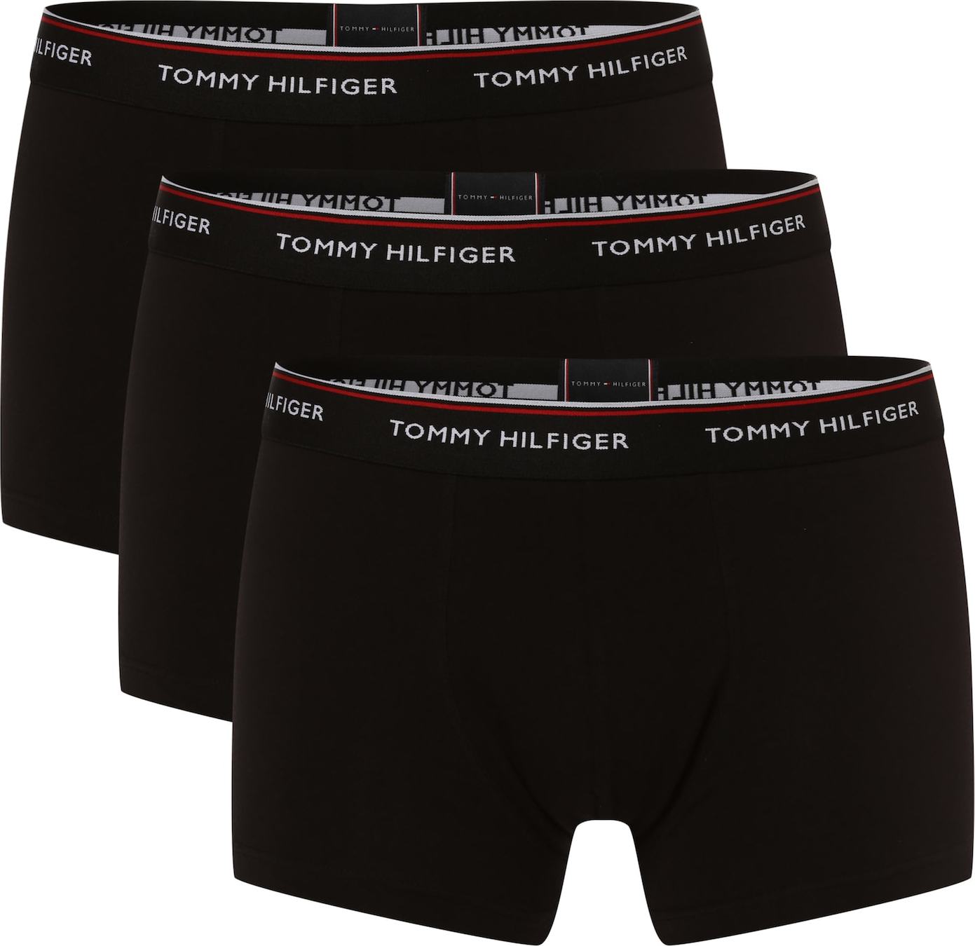 Tommy Hilfiger Underwear Boxerky černá / bílá / červená