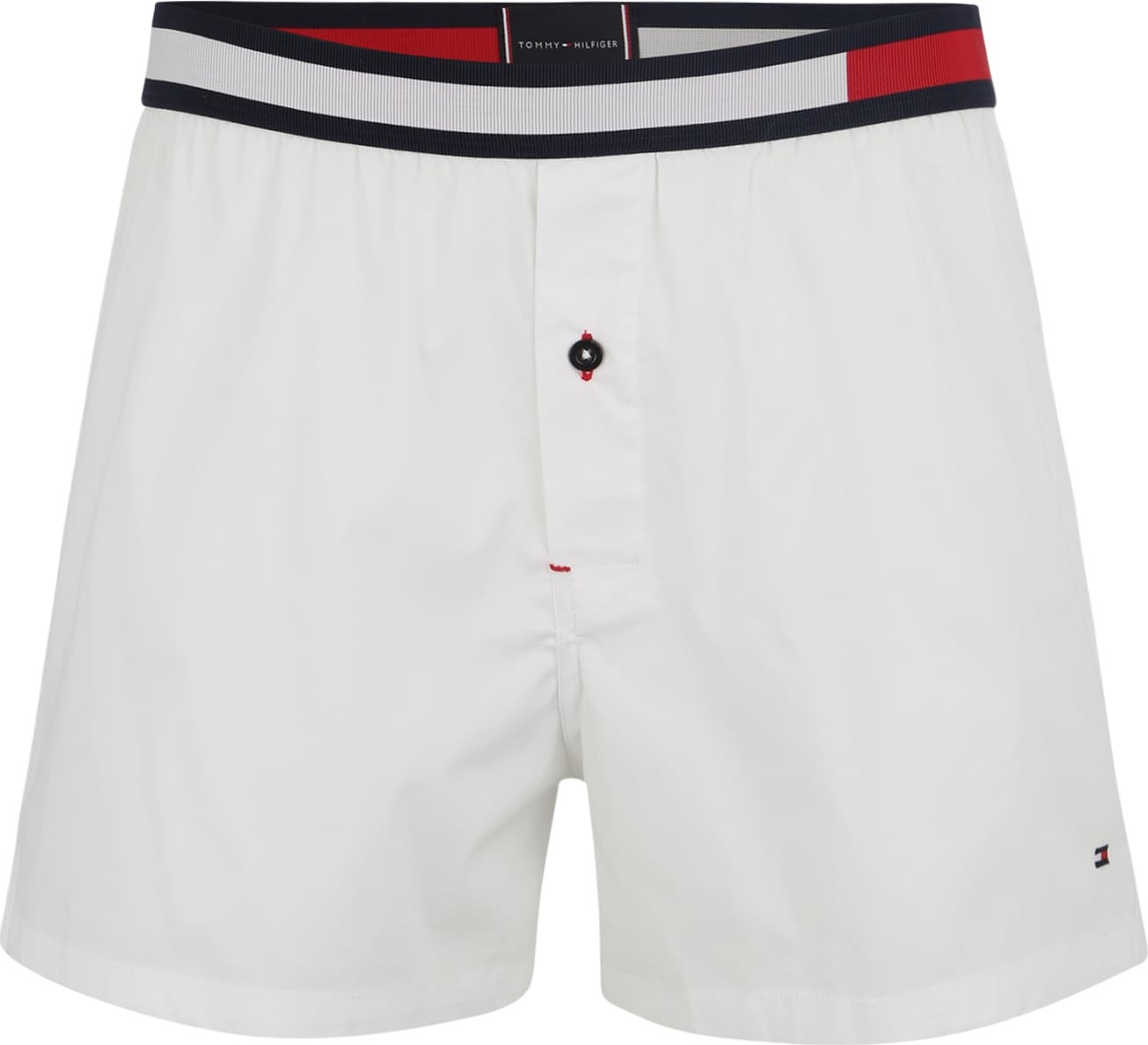 Tommy Hilfiger Underwear Boxerky 'WOVEN BOXER' bílá