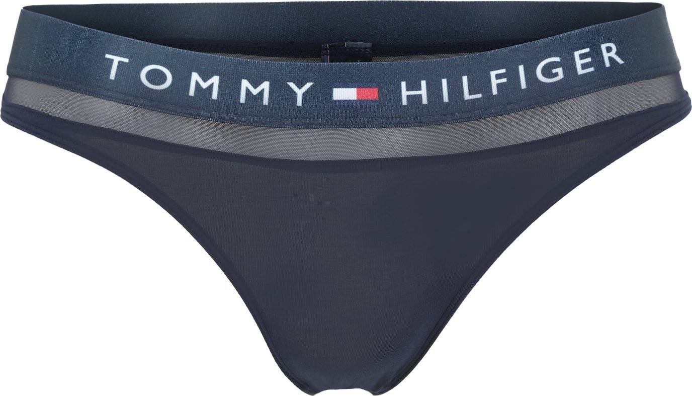 Tommy Hilfiger Underwear Tanga námořnická modř