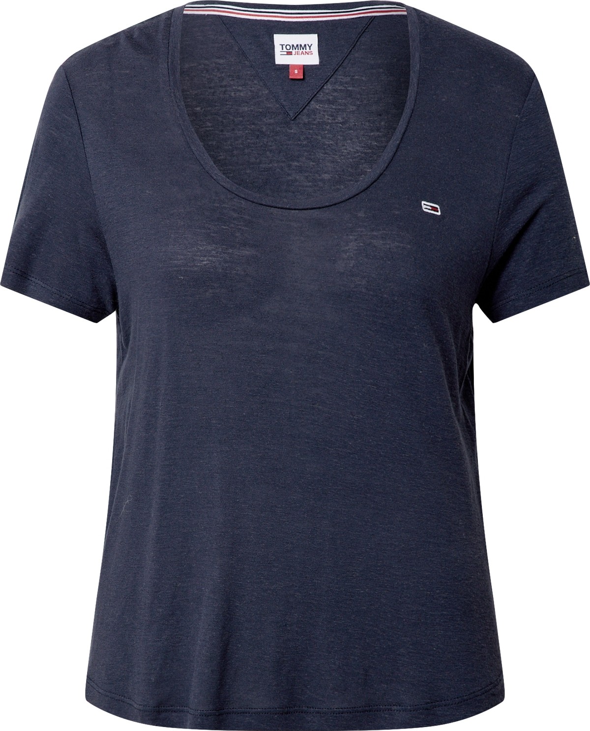 Tommy Jeans Tričko námořnická modř