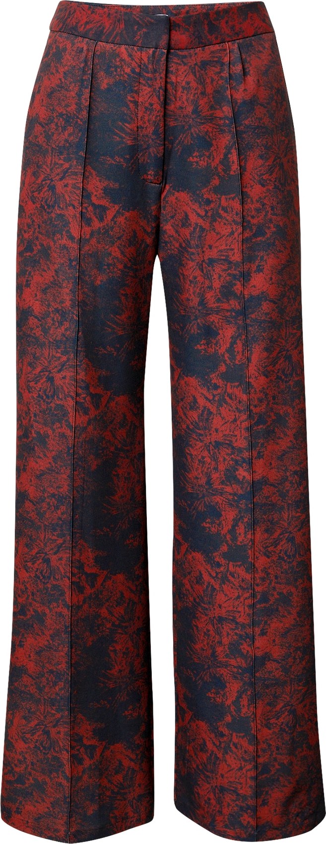 Unique21 Kalhoty tmavě červená / noční modrá