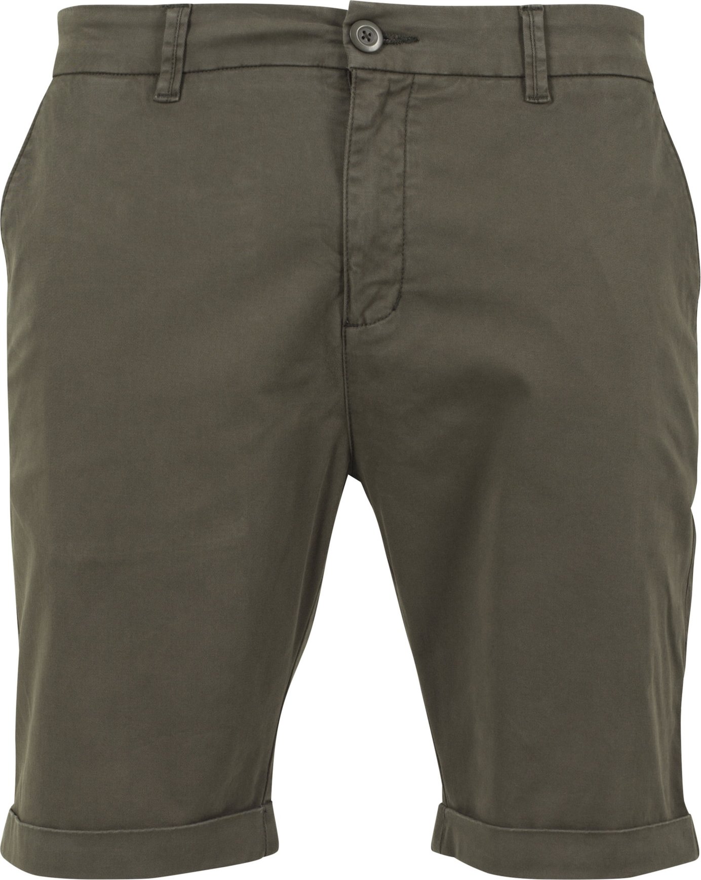 Urban Classics Chino kalhoty tmavě šedá