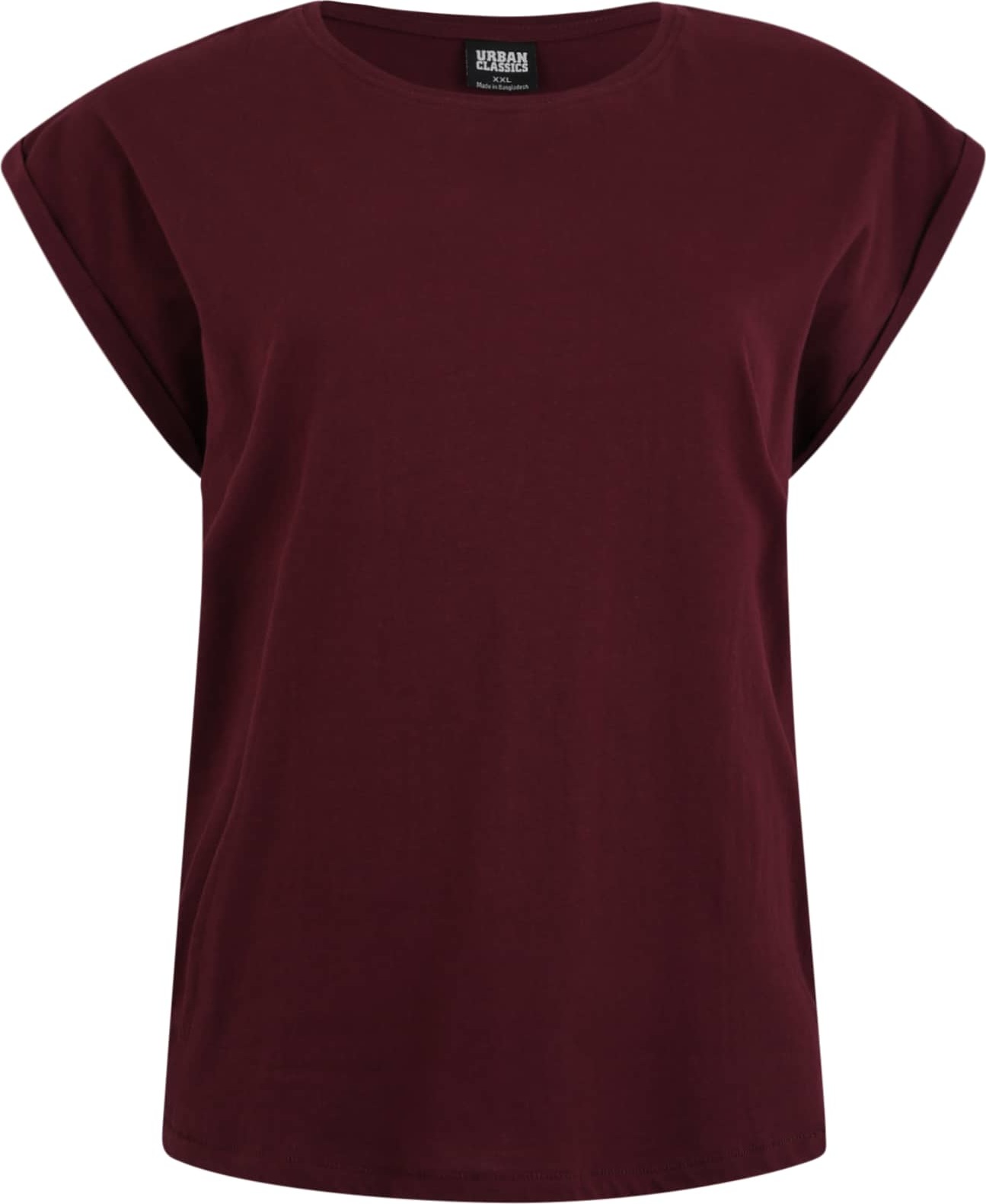 Urban Classics Tričko vínově červená