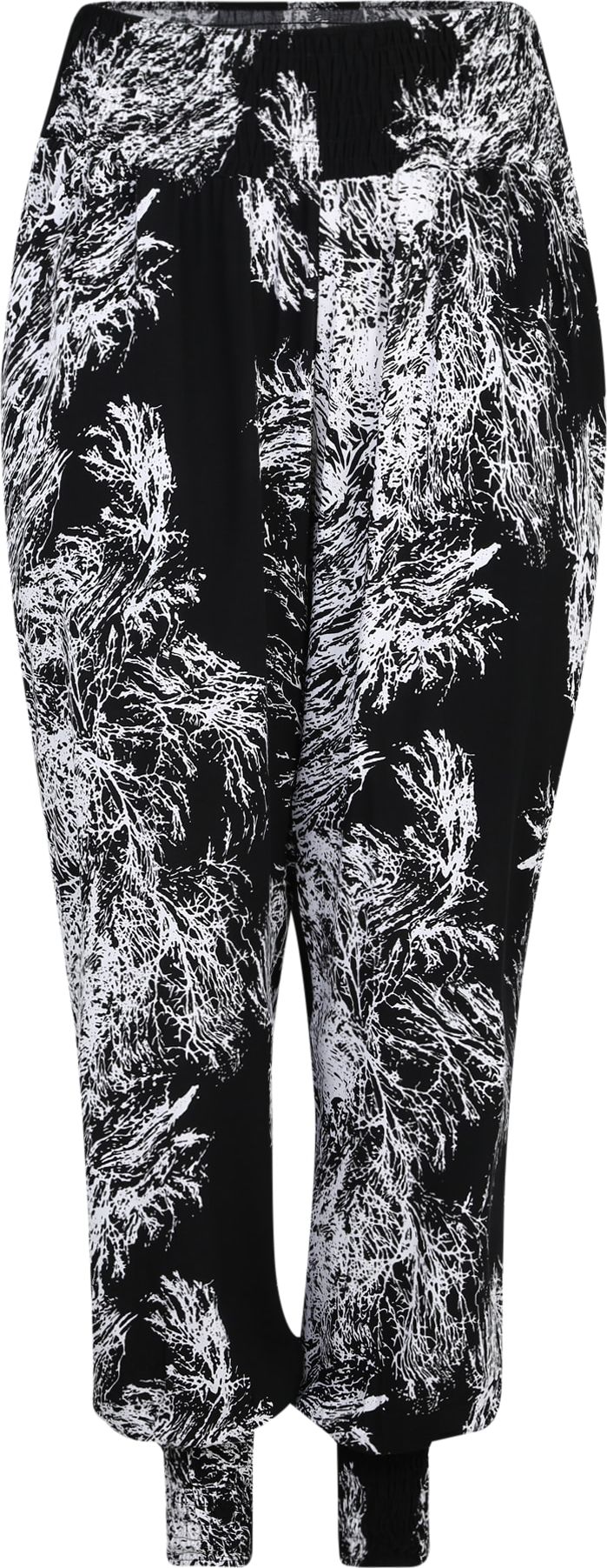 Urban Classics Kalhoty bílá / černá