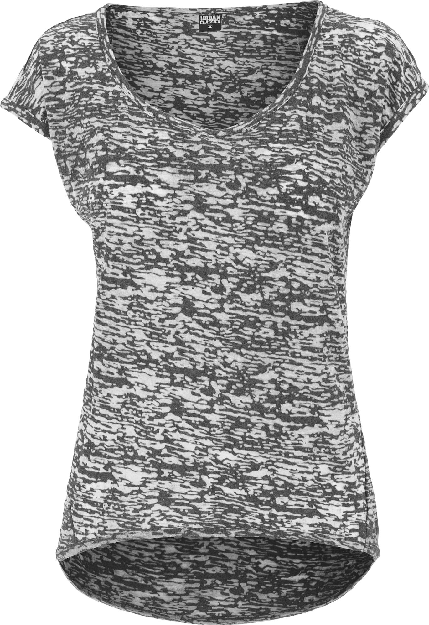 Urban Classics Tričko šedá / bílá