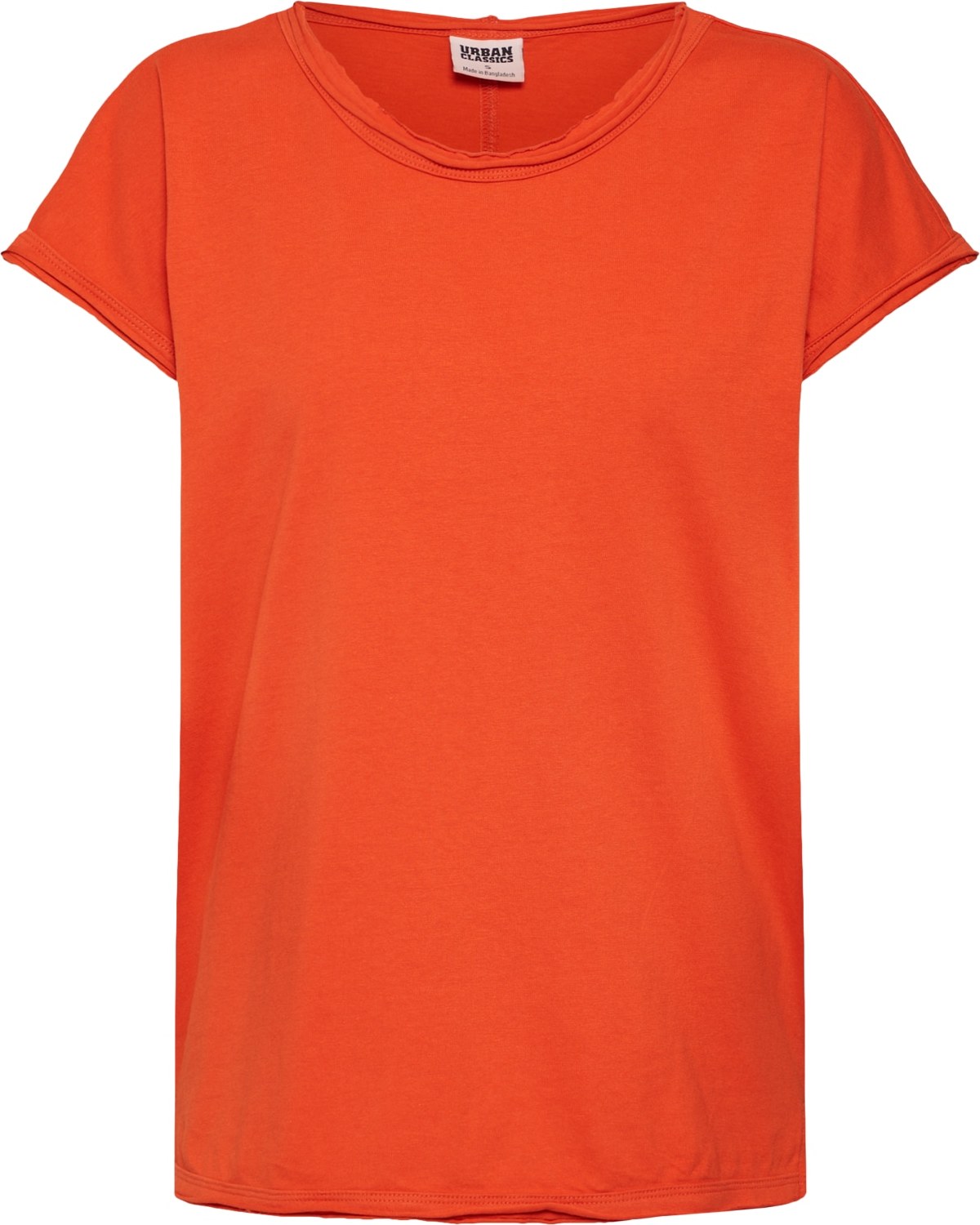 Urban Classics Tričko tmavě oranžová