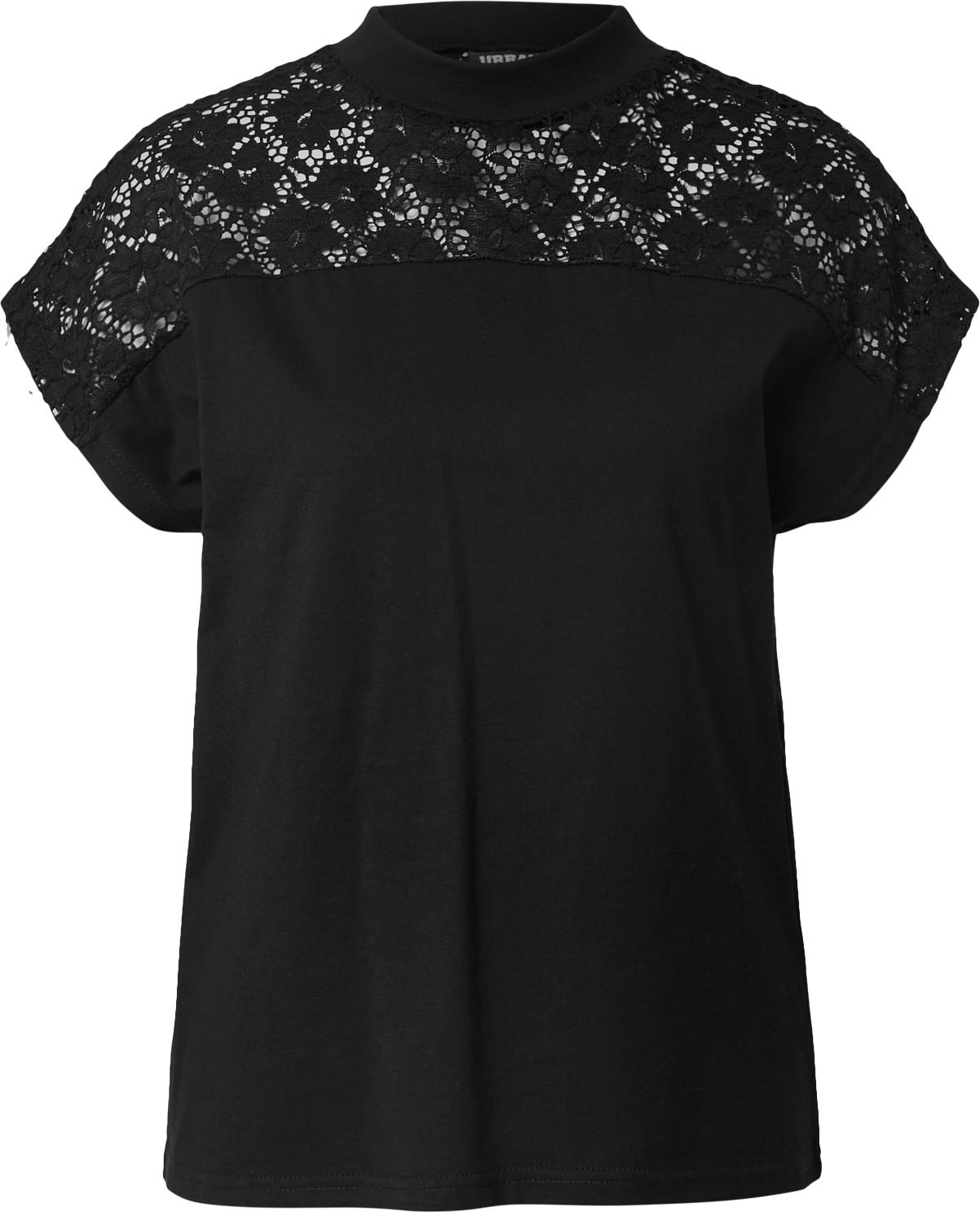 Urban Classics Tričko 'Yoke' černá