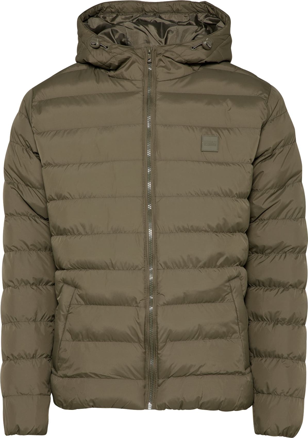 Urban Classics Přechodná bunda 'Basic Bubble' khaki