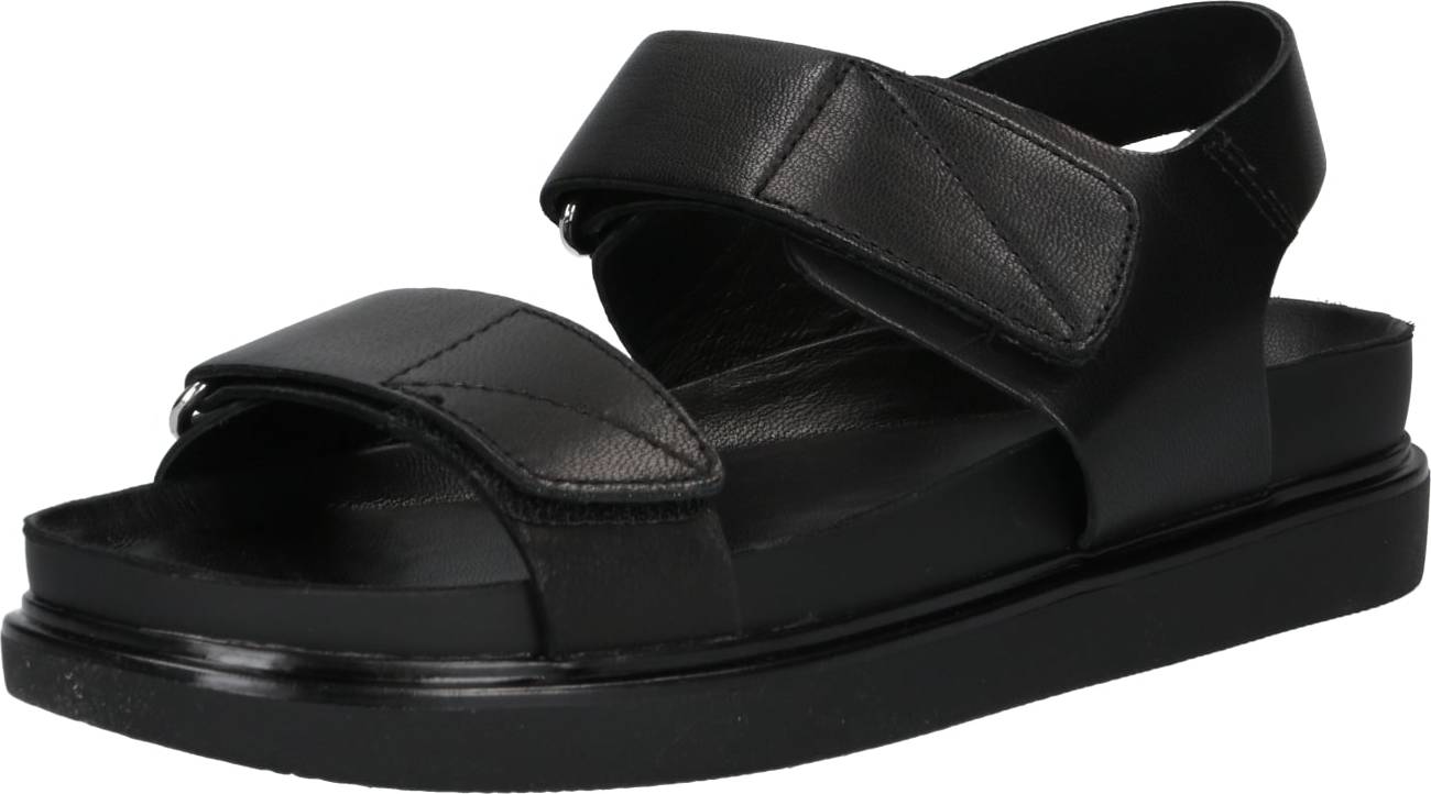 VAGABOND SHOEMAKERS Páskové sandály 'ERIN' černá