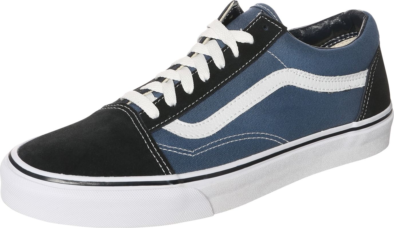 VANS Tenisky 'OLD SKOOL' černá / modrá / bílá