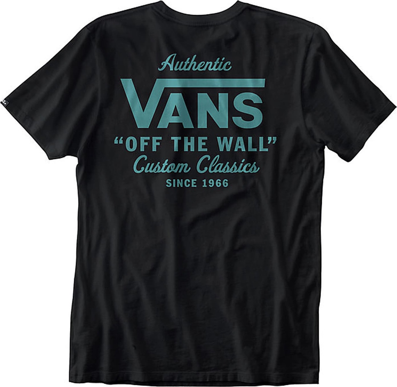 VANS Tričko černá / zelená