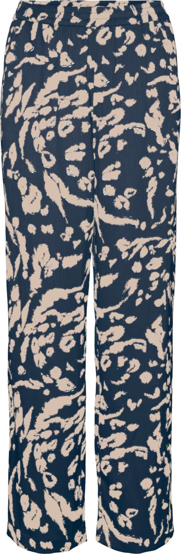 Vero Moda Petite Kalhoty 'Hailey' námořnická modř / tělová