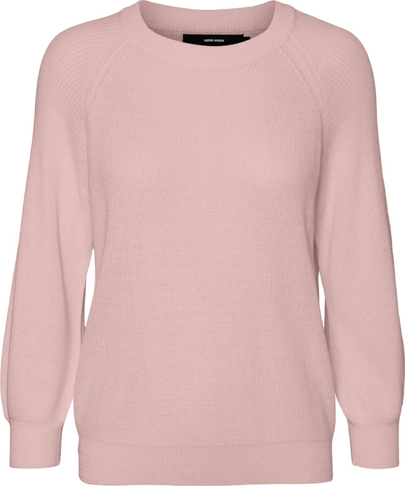 VERO MODA Svetr 'VMNEWLEX' pastelově růžová