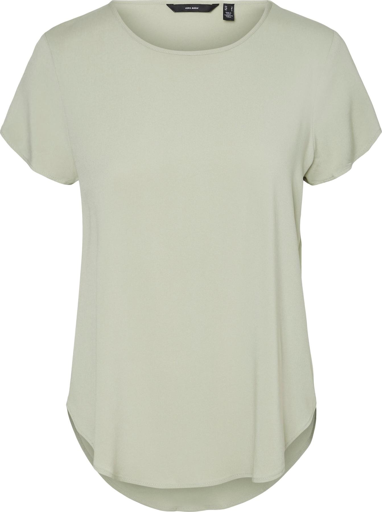 VERO MODA Tričko 'Becca' pastelově zelená
