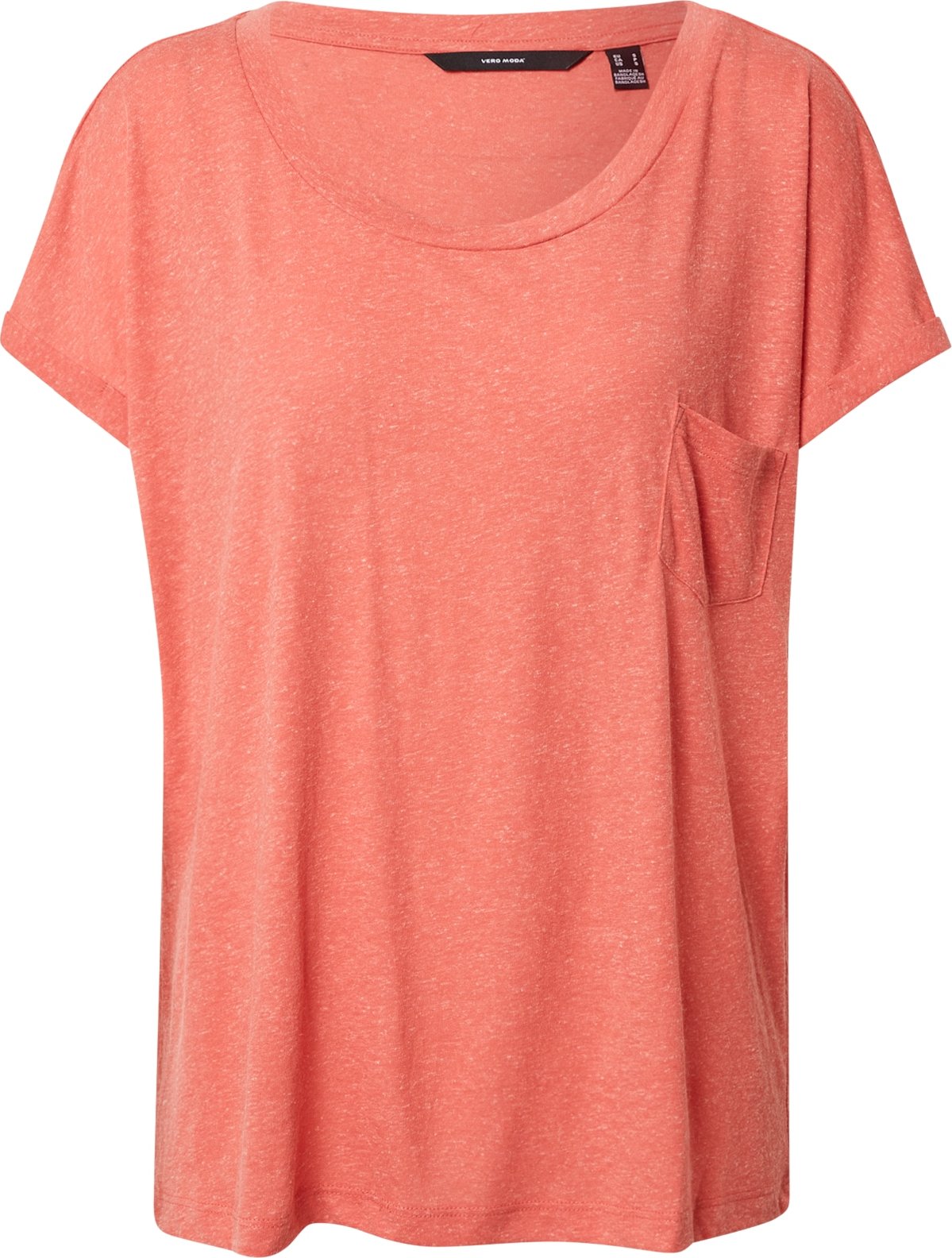 VERO MODA Tričko 'LUA' korálová