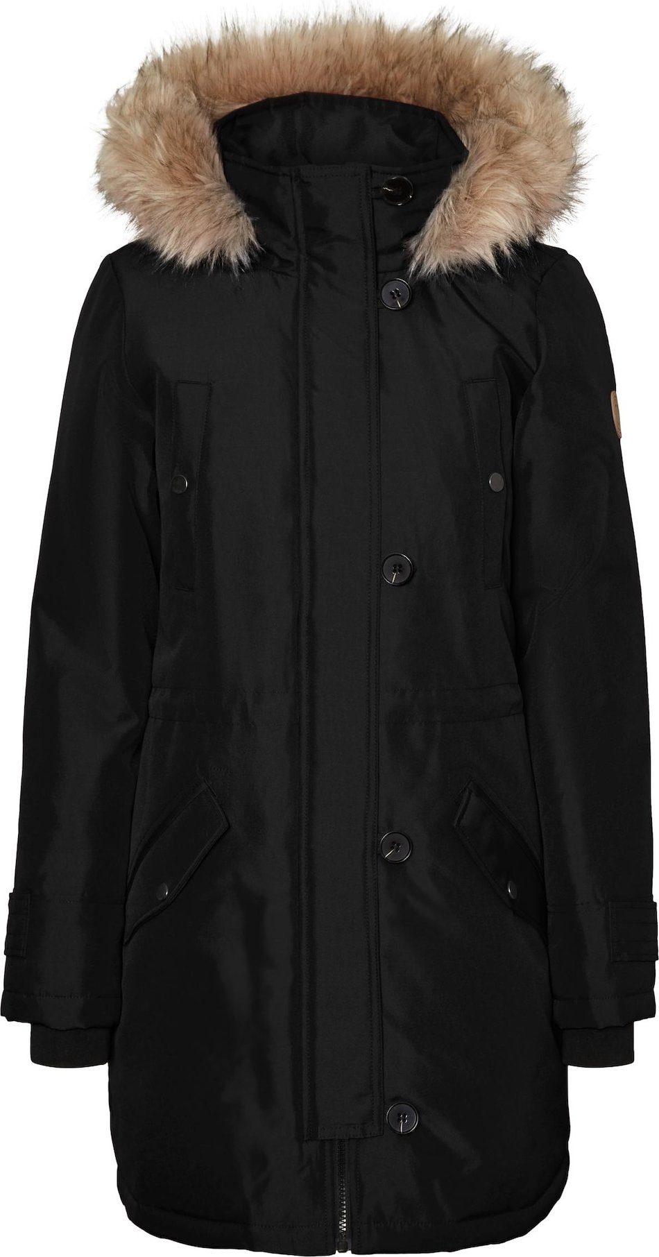 VERO MODA Zimní parka 'Excursion Expedition' černá