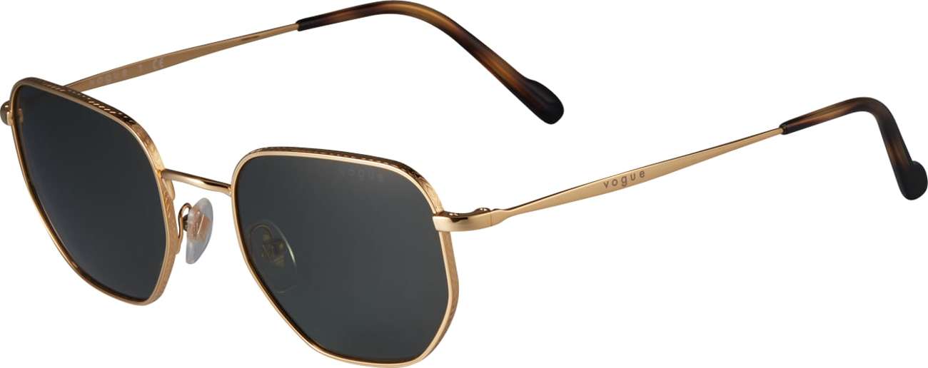 VOGUE Eyewear Sluneční brýle '0VO4186S' zlatá / čokoládová / karamelová