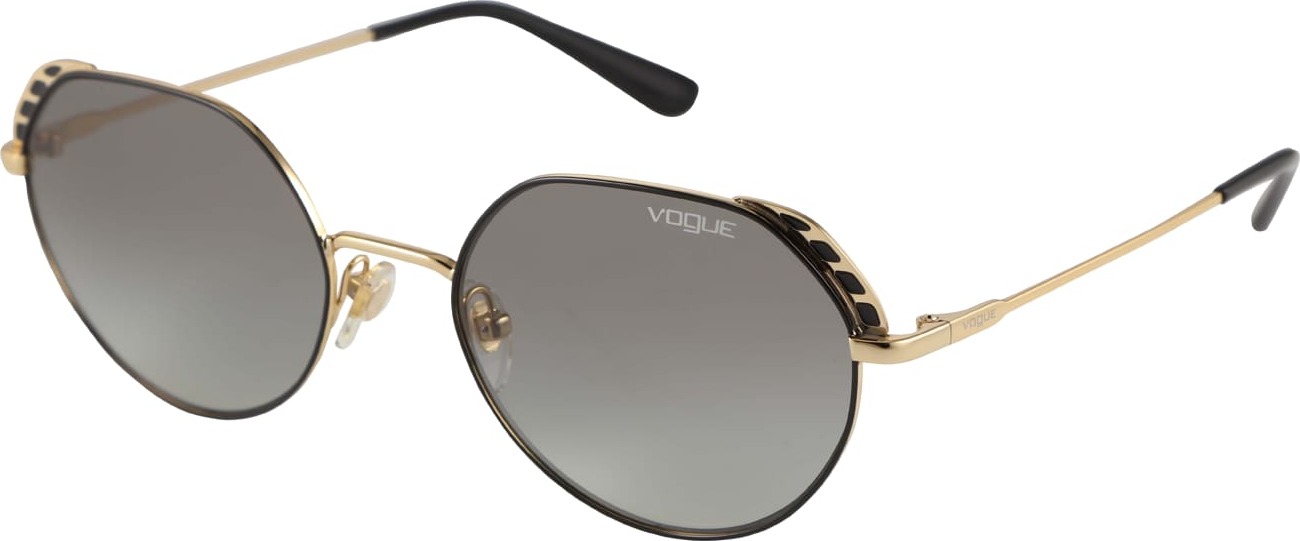 VOGUE Eyewear Sluneční brýle zlatá / černá