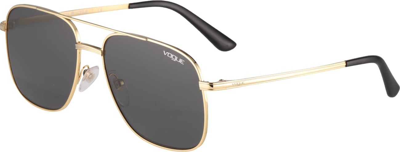 VOGUE Eyewear Sonnenbrille im Piloten-Design zlatá / šedá