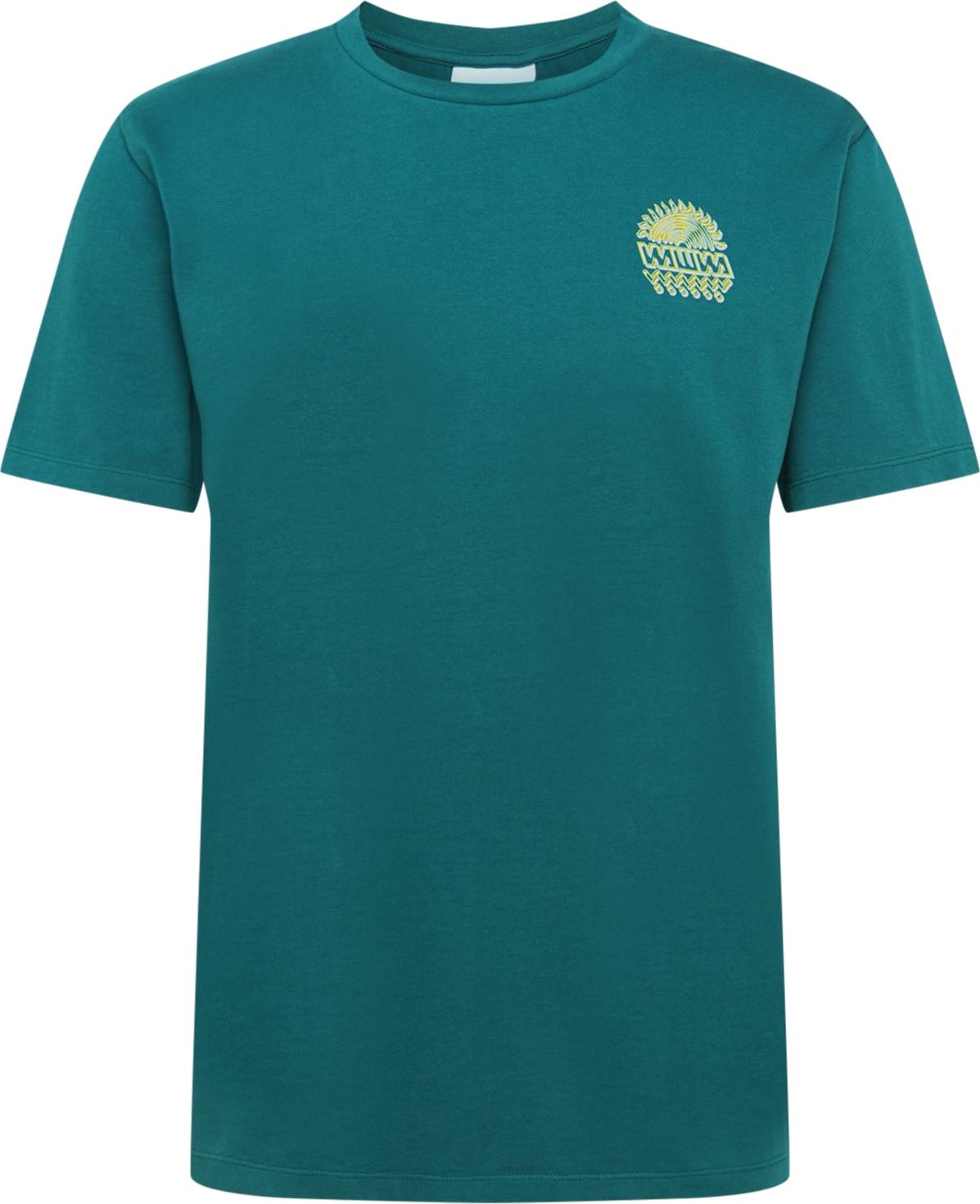 WAWWA T-Shirt zelená / šeříková / žlutá