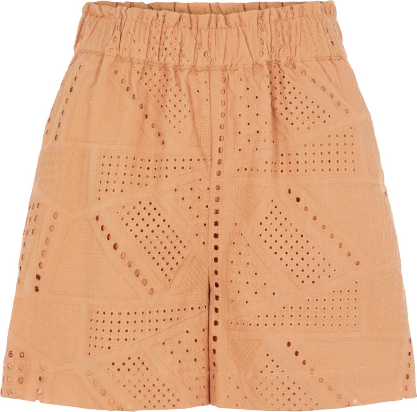 Y.A.S Kalhoty 'Sado' pastelově oranžová