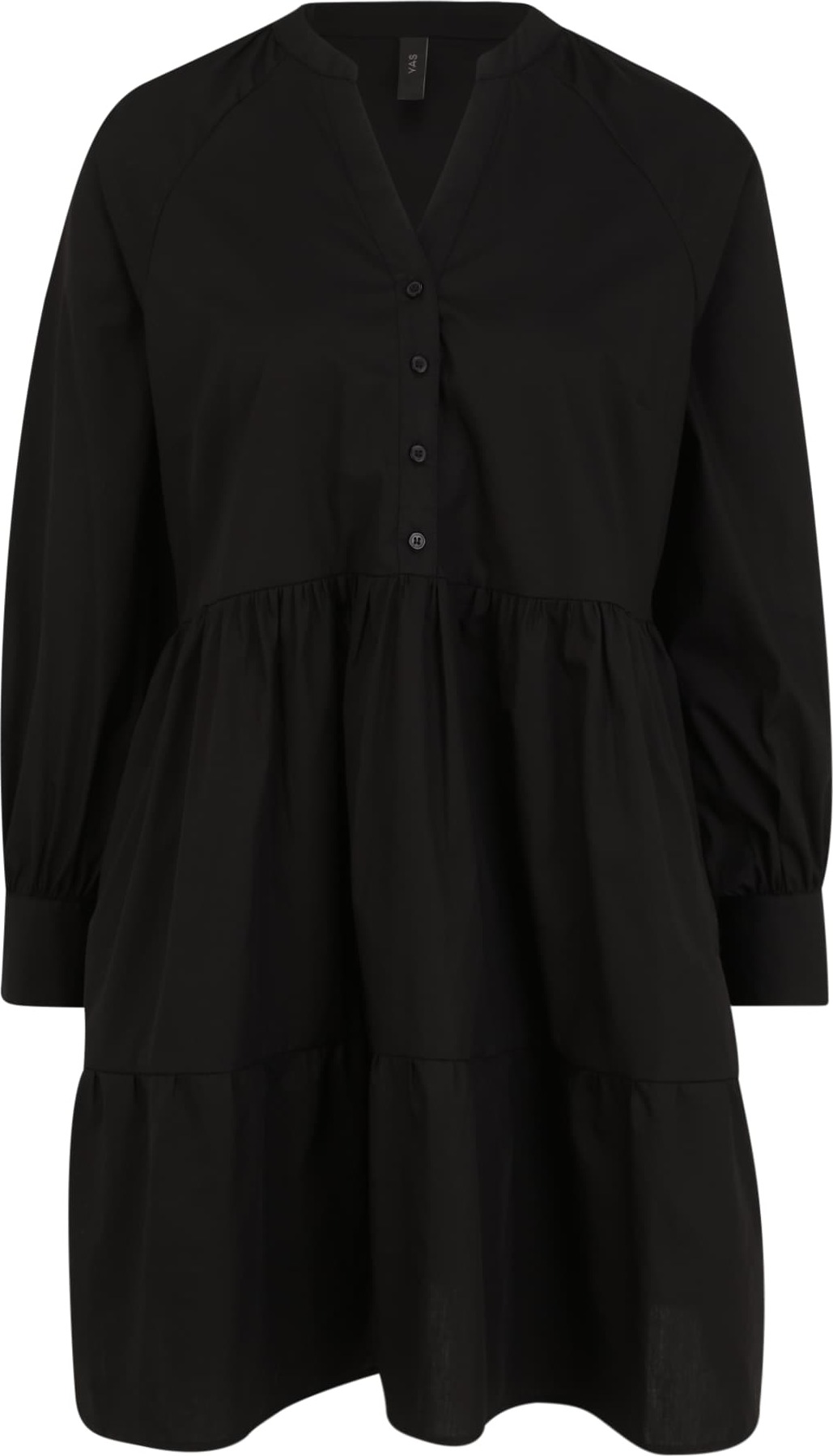 Y.A.S Petite Košilové šaty 'RIA' černá