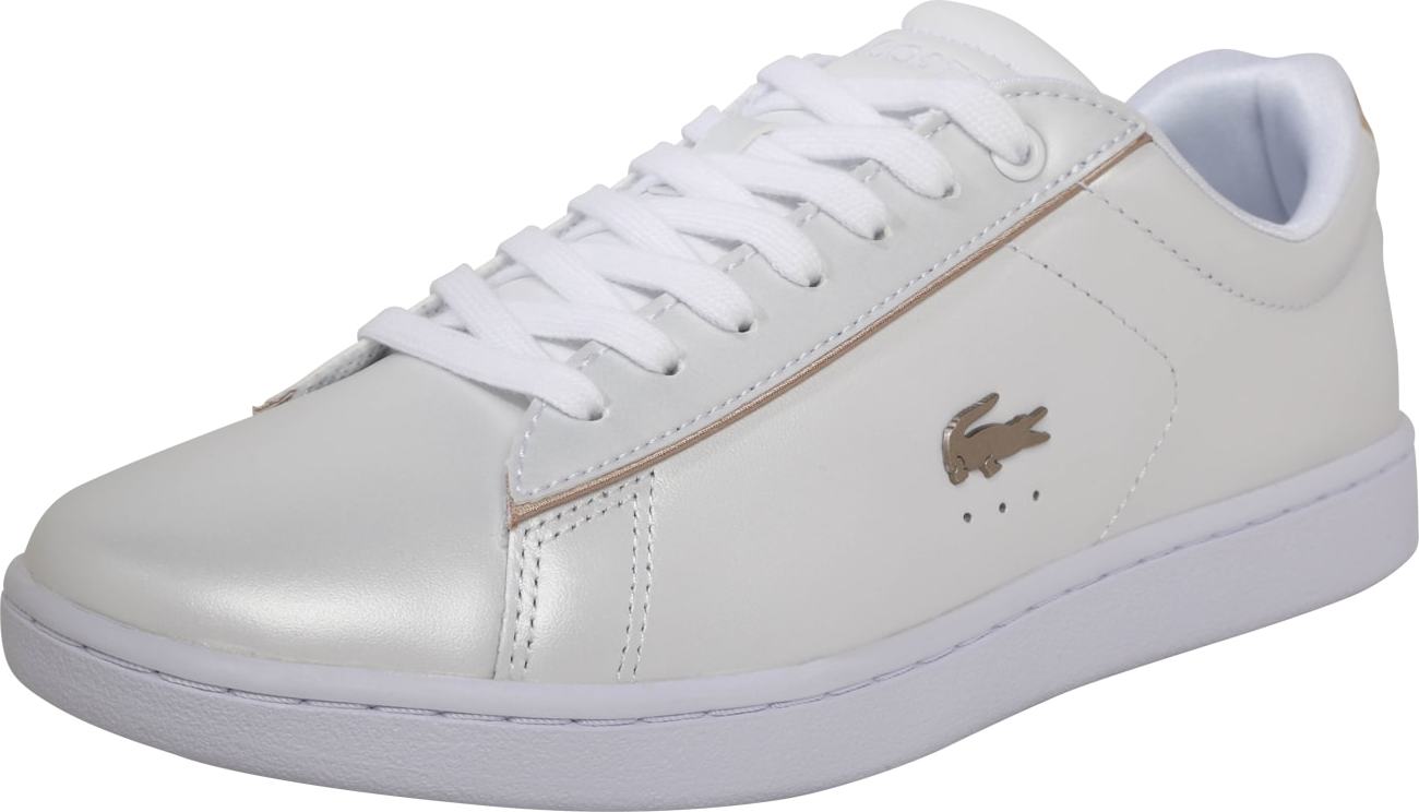 LACOSTE Tenisky 'Carnaby Evo' bílá / zlatá
