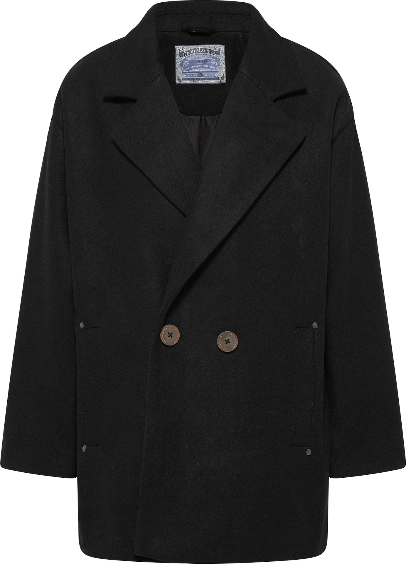 DreiMaster Vintage Přechodný kabát tmavě hnědá