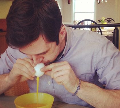 Jak vyfouknout vejce?