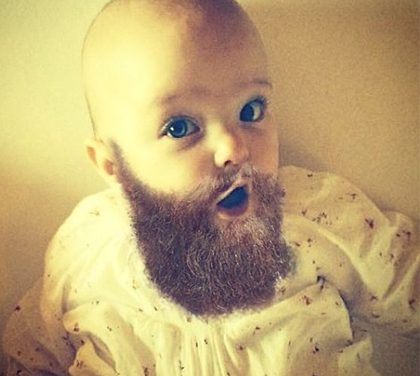 Děti s vousy – Nový hit internetu!